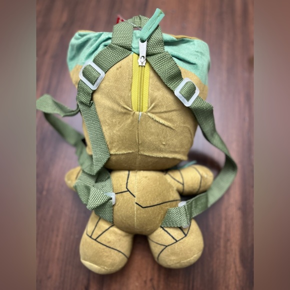 Marvel Guardians Of The Galaxy Groot Chibi Plush Backpack Small Zipper On Back - Picture 3 of 7